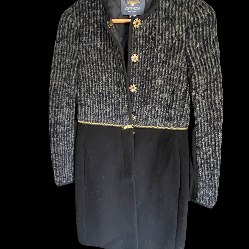 Gryphon New York Coat w/Detachable Jacket